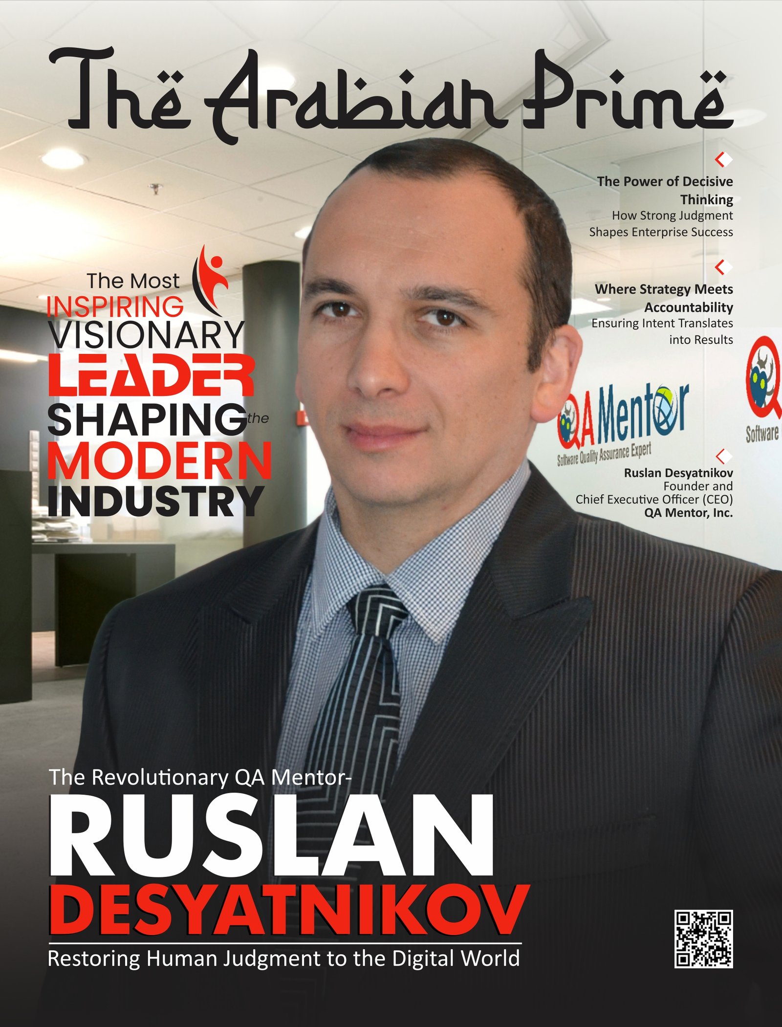 The Most Inspiring Visionary Leader Shaping the Modern Industry - Edition - III