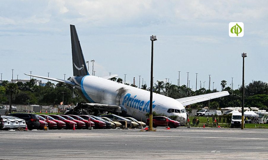 Amazon Cargo Plane Overruns Miami Airport Runway