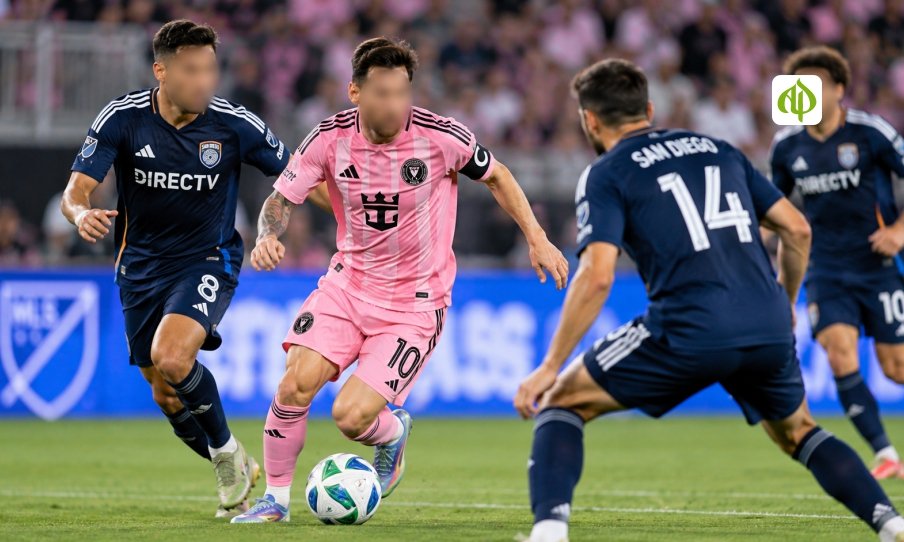 Messi Inter Miami Held to 2-2 Draw by San Diego